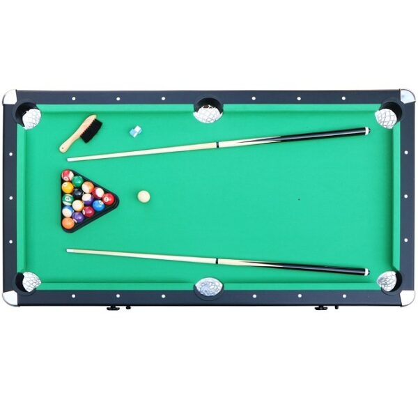 RACK Drogon 5.5-Foot Folding Billiard Pool Table (Black) Playing Field