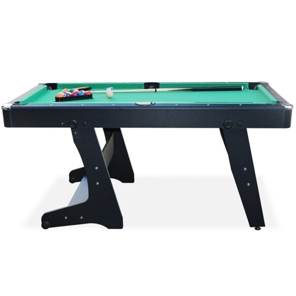 RACK Drogon 5.5-Foot Folding Billiard Table (Black)