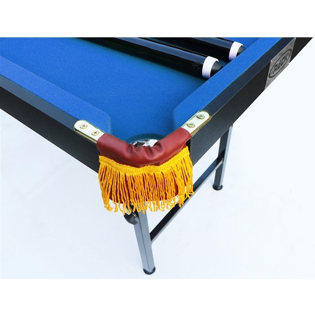 RACK Leo 4-Foot Folding Billiard/Pool Table (Blue) | RACK Pool Tables