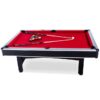 RACK Scorpius 7-Foot Multi Game Billiard/Pool with Table Tennis (Red)