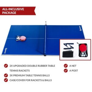 RACK Virgo Table Tennis Conversion Top for Billiard Pool Table Accessories